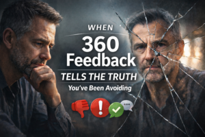 Leader receiving 360 Degree Feedback